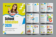School Education Layout, a Brochure Template by ContestDesign (Thumbnail 1 of 3)