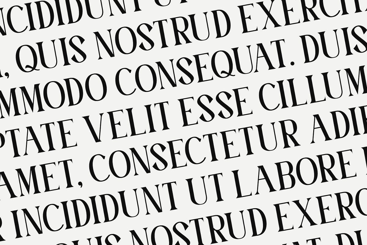 Azekna - Modern Serif Font, a Serif Font by Rishsketch (Photo 10 of 15)