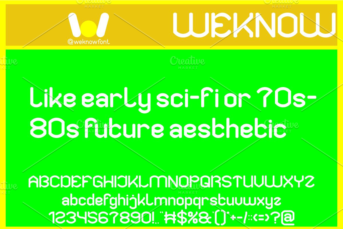 smooth innovation font, a Font by weknow (Photo 3 of 8)