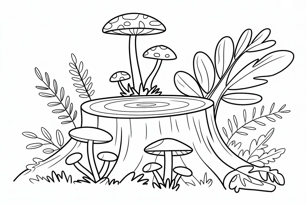 Mushroom Coloring Pages featuring, an Icon by Amazin_art (Photo 6 of 9)