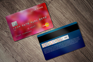 Credit Cards Mock-up