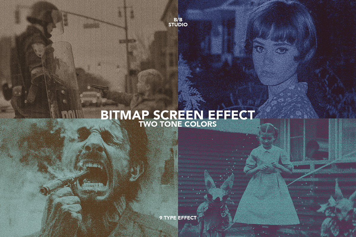 Bitmap Screen Effect, a Texture Graphic by B/B STUDIO (Photo 1 of 11)
