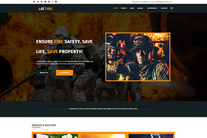 AT Fire - Firefighter WP Theme