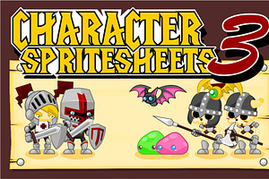 Characters Spritesheet 3, a Texture Illustration by pzUH