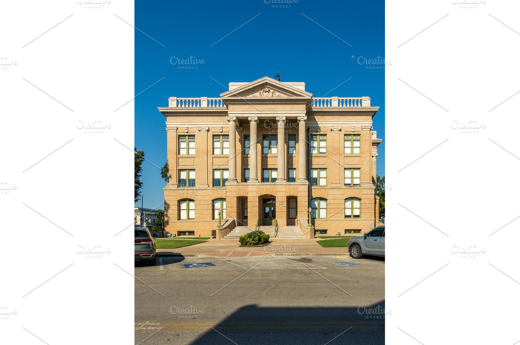 Historic Georgetown Courthouse in, an Architecture Photo by Backyard Stock