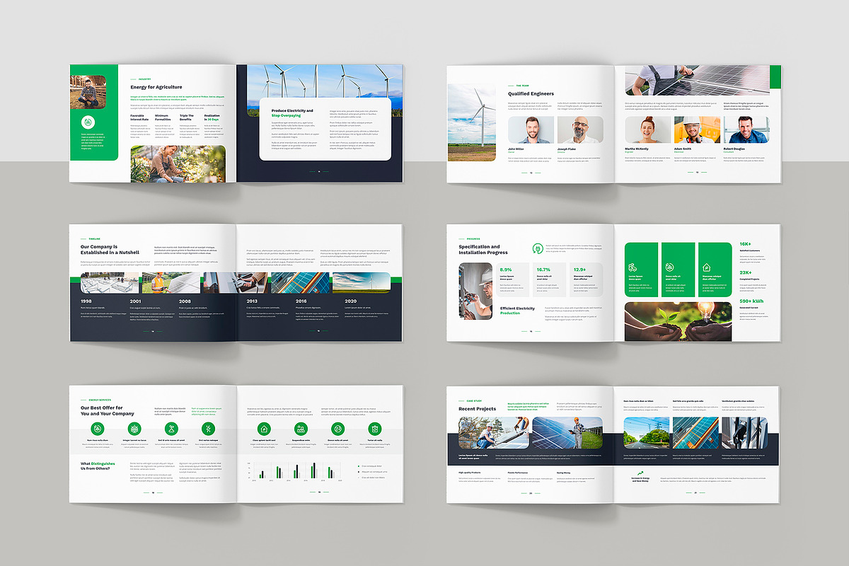 Solar Energy Company Profile LS, a Brochure Template by artbart (Photo 4 of 7)