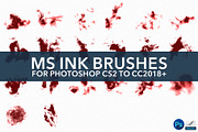 44 Ink Brushes for Photoshop preview 3