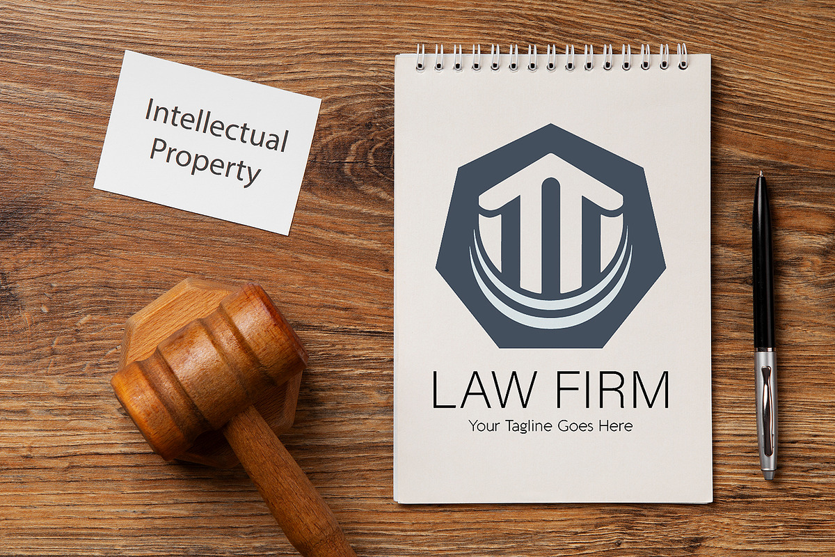 Custom Law Firm Logo Design, a Branding & Logo Template by YUDesignStore (Photo 4 of 7)