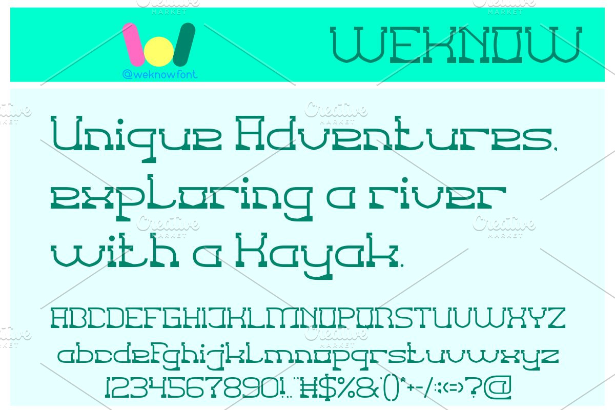 Amusement Park font, a Font by weknow (Photo 5 of 8)