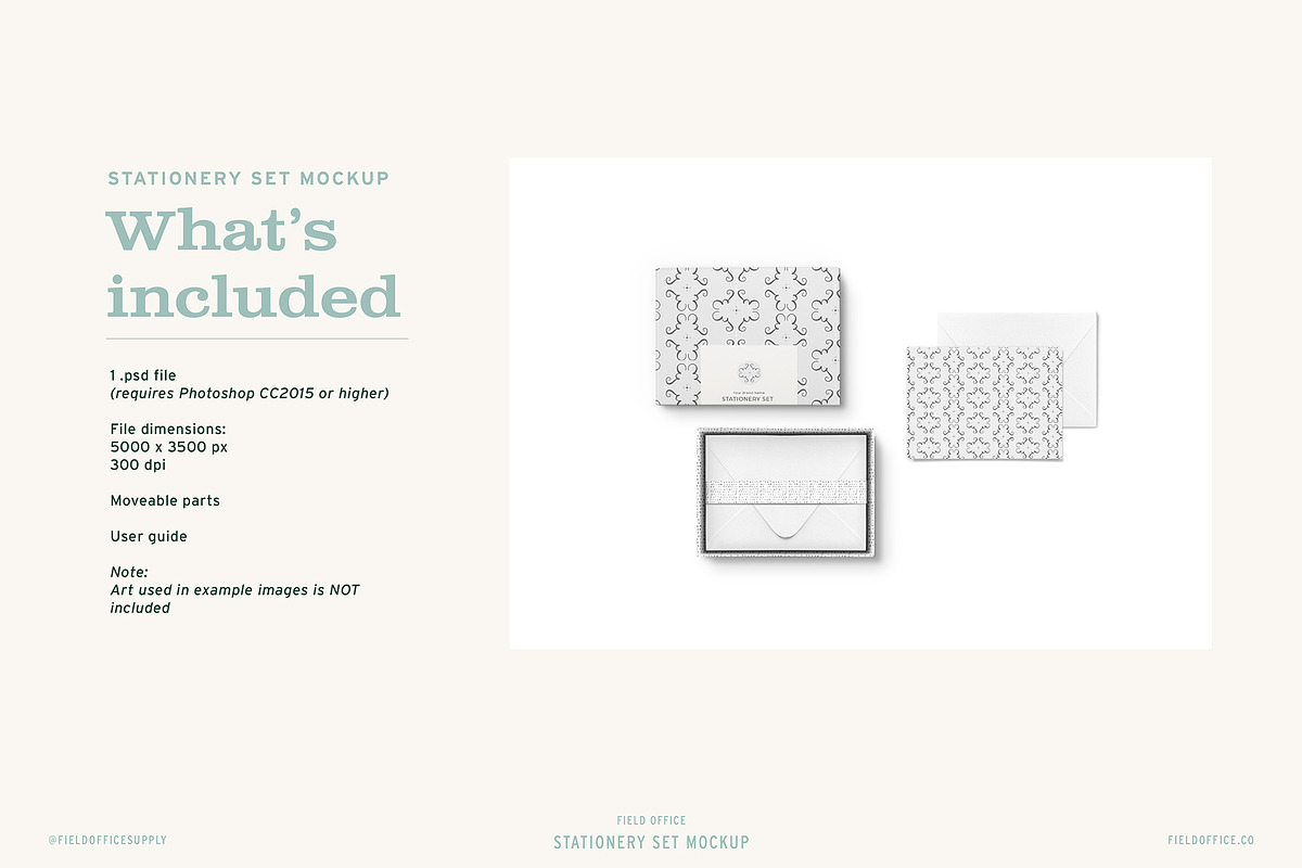 Stationery Box Mockup Scene Creator, a Pens & Pencil Mockup by Field Office (Photo 7 of 7)