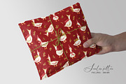 Christmas Goose Pattern, a Pattern Graphic by SirenaArt (Thumbnail 11 of 16)