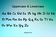 Allyandra Handwritten Font, a Handwritten Font by diaupplestudio (Thumbnail 2 of 7)