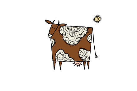 Stylish Ethnic Vector Illustration