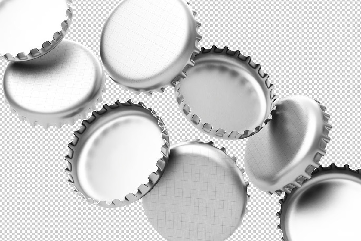Bottle Cap Mockup, a Product Mockup by zpackcreative (Photo 4 of 5)