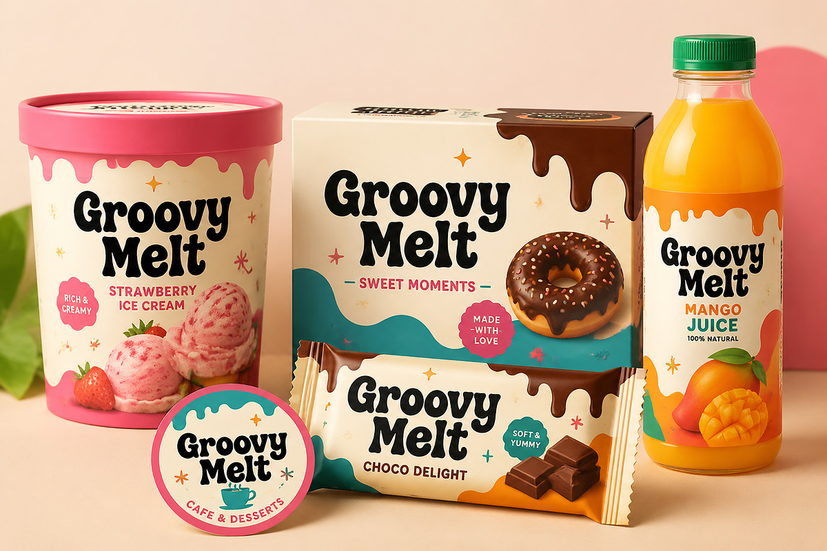 Groovy Melt, a Slab Serif Font by Wow Magic (Photo 3 of 6)