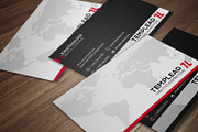 Corporate Business Card CM149, a Business Card Template by annozio (Thumbnail 1 of 4)