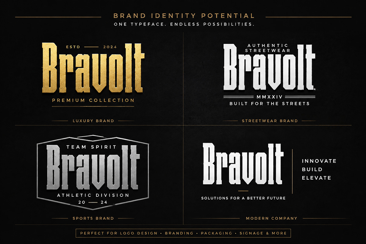 Bravolt, a Slab Serif Font by Wow Magic (Photo 4 of 5)