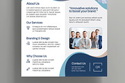 Corporate Flyer Template, a Flyer Template by MightyDesign (Thumbnail 3 of 8)