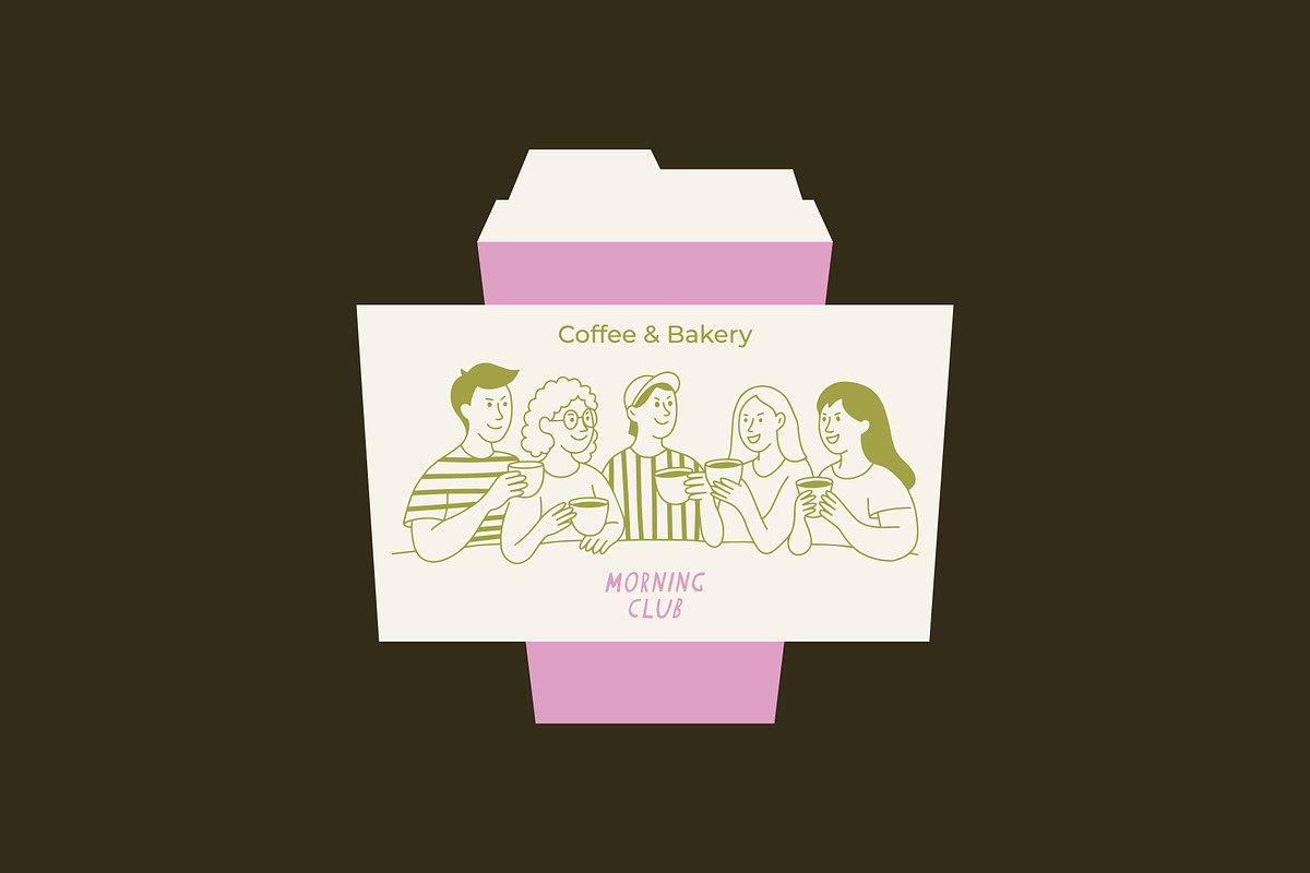 Coffee and Bakery Illustrations, a Food Illustration by AnnArt (Photo 12 of 14)