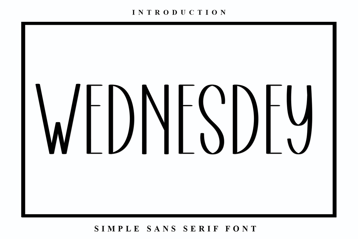 Wednesdey, a Script Font by InermediaSTUDIO (Photo 1 of 7)