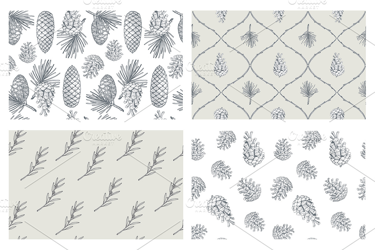 Christmas hand drawn set, a Decorative Illustration by Ekaterina (Photo 11 of 16)
