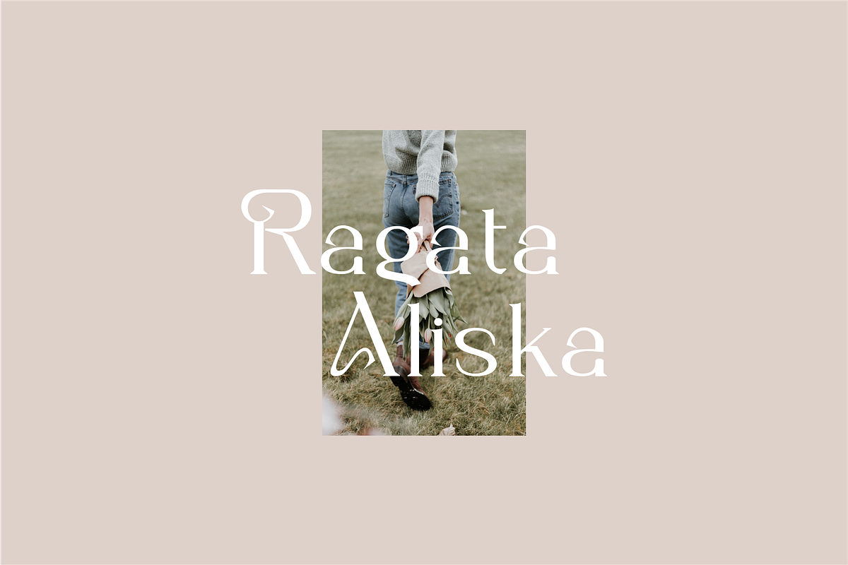 Agata - Modern Elegant Serif, a Serif Font by Vroz Studio (Photo 6 of 11)