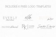 Kyoto Wedding Font Duo w/ Extras, a Serif Font by Jen Wagner Co (Thumbnail 9 of 9)