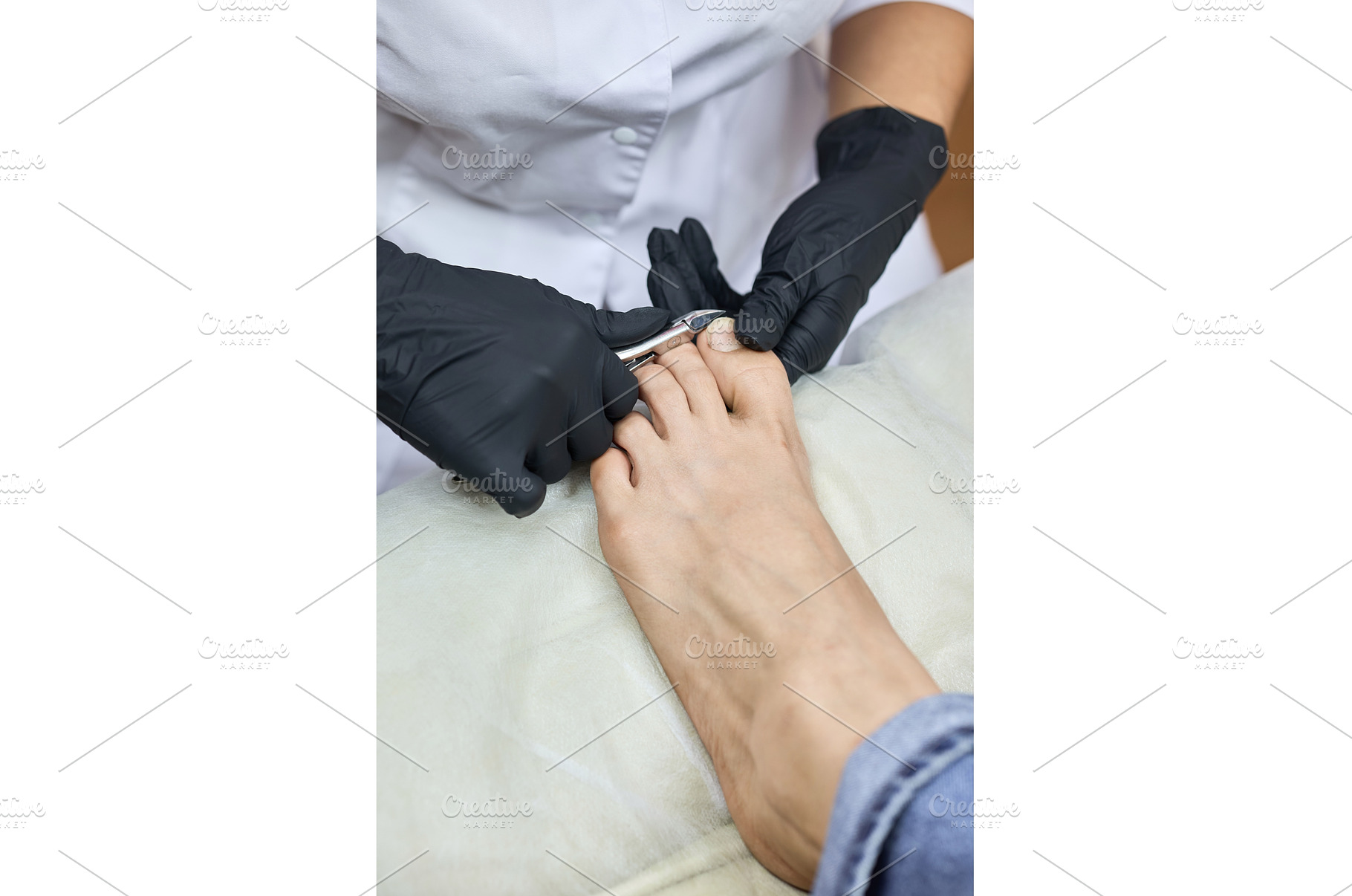 Pedicure procedure with nail, a Beauty & Fashion Photo by wip3out