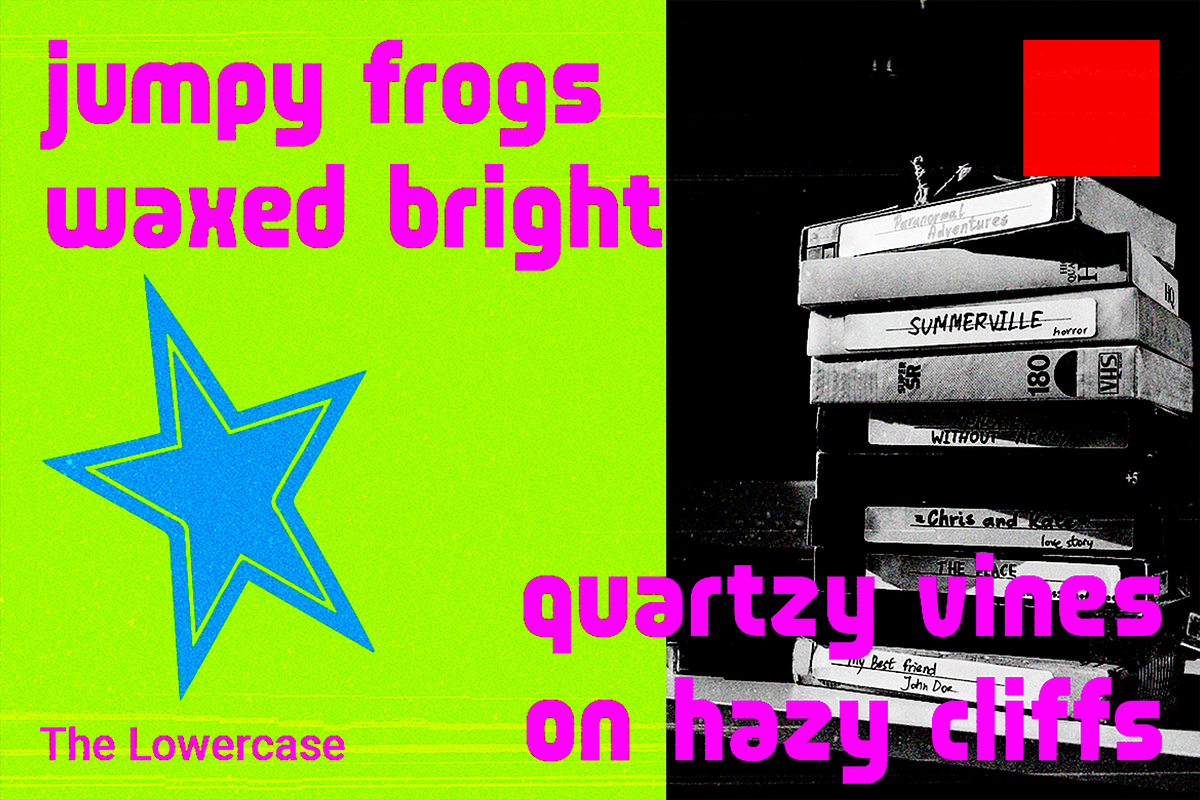 Wasmore - Retro Pop Fonts, a Sans Serif Font by Konstantine Studio (Photo 3 of 4)