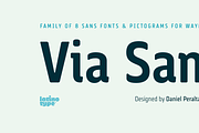 Via Sans, a Sans Serif Font by Latinotype (Thumbnail 1 of 5)