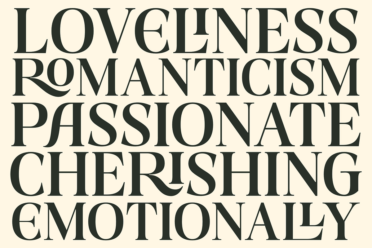 Gts Calira - Romantic Serif Font, a Serif Font by Graptail (Photo 14 of 20)
