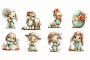 Whimsical Sweet Spring Easter Day, an Illustration by Designworld (Thumbnail 5 of 8)