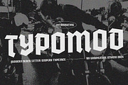 Typomod Modern Black Letter, a Blackletter Font by graphicook (Thumbnail 1 of 10)