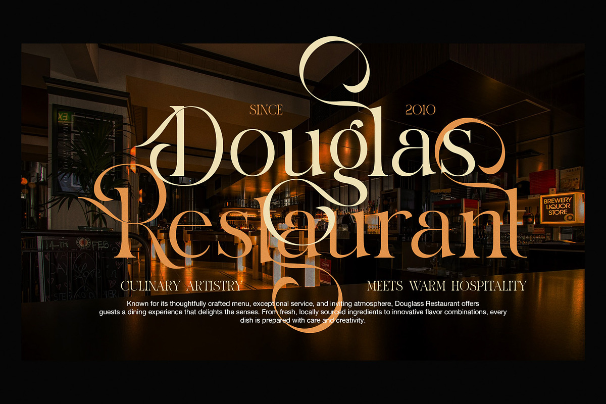 Billang – Elegant Serif Font, a Serif Font by Graphicxell (Photo 6 of 8)