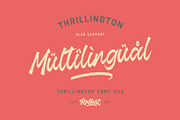 Thrillington || FONT DUO, a Sans Serif Font by Rochart (Thumbnail 7 of 10)