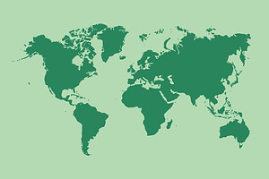 Vector world map