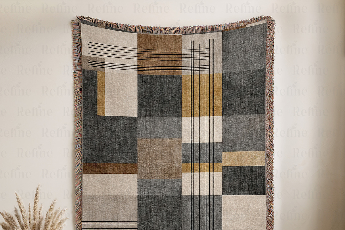 Woven Blanket Mockup, a Mockup by Mie Mockup Studio (Photo 5 of 8)