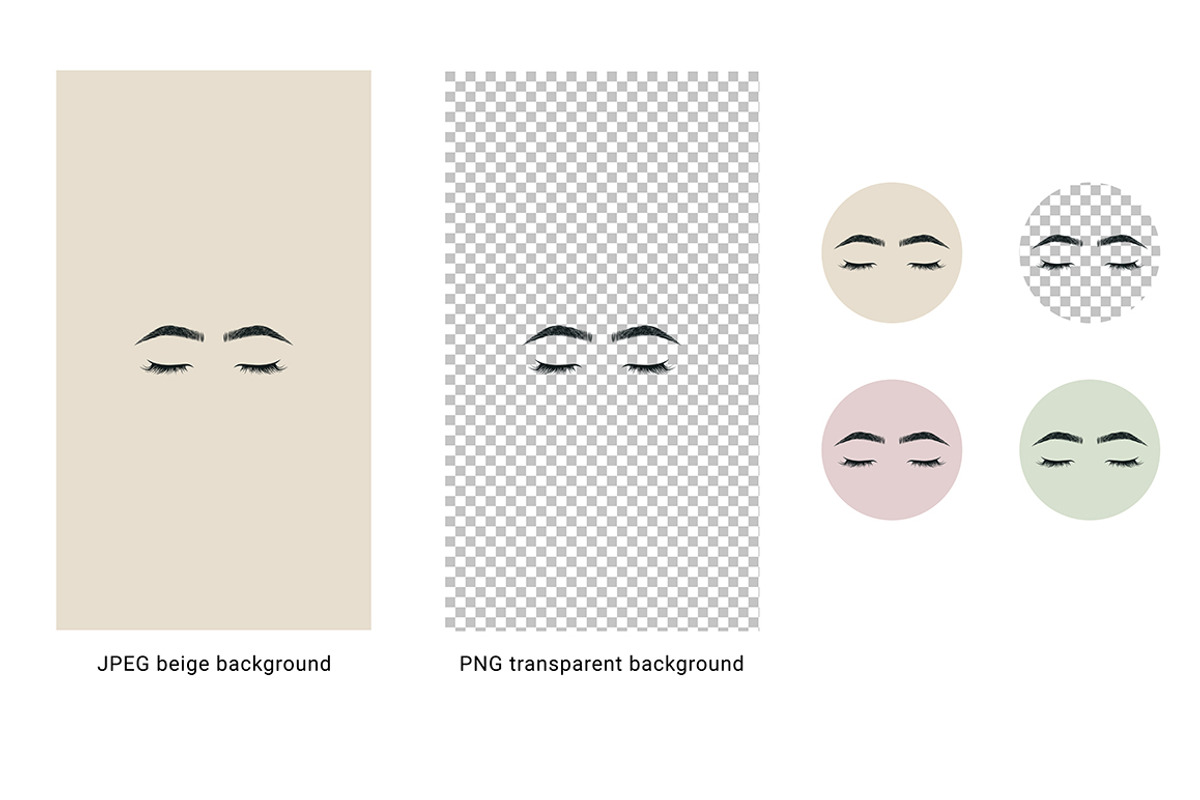 Lashes And Brows Highlight Icons, an Icon by mayrum (Photo 3 of 3)