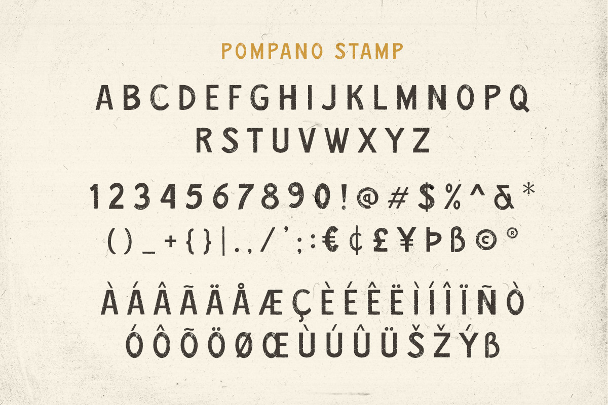 Pompano - Organic Sans (Free Logos!), a Sans Serif Font by Letterhend Studio (Photo 9 of 9)