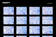 CHROMATIC - Liquid metal backgrounds, a Background Graphic by RAWSTR (Thumbnail 6 of 12)