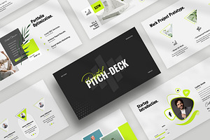 Digital Pitch Deck Presentation, a Presentation Template by KreateTribe