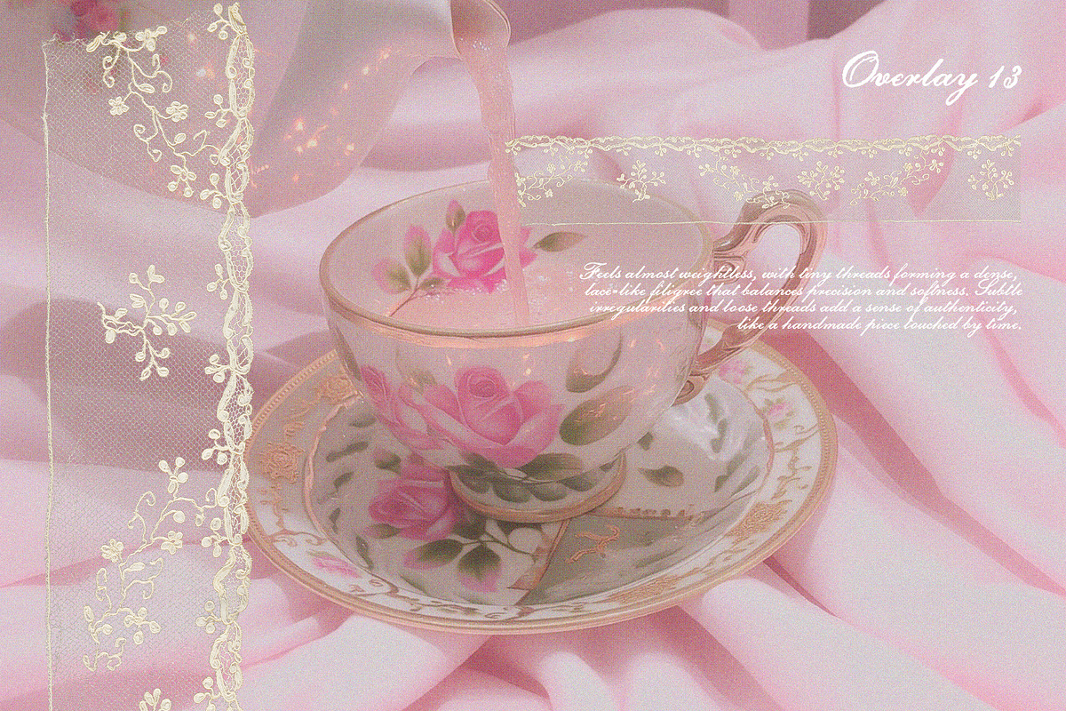 Vintage Lace Pieces Overlays, a Texture Graphic by Kaleriia (Photo 14 of 18)
