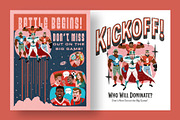 Sports Illustrated NFL Vectors, a Sport Illustration by Creative Stall (Thumbnail 6 of 9)