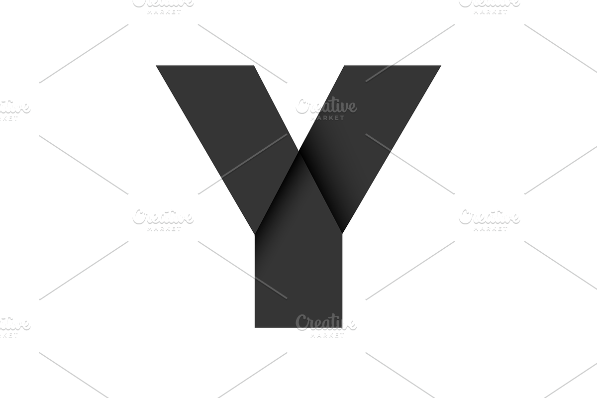 Alphabet & Graphics Kit Folded Paper, an Illustration by Onyx Templates (Photo 9 of 11)
