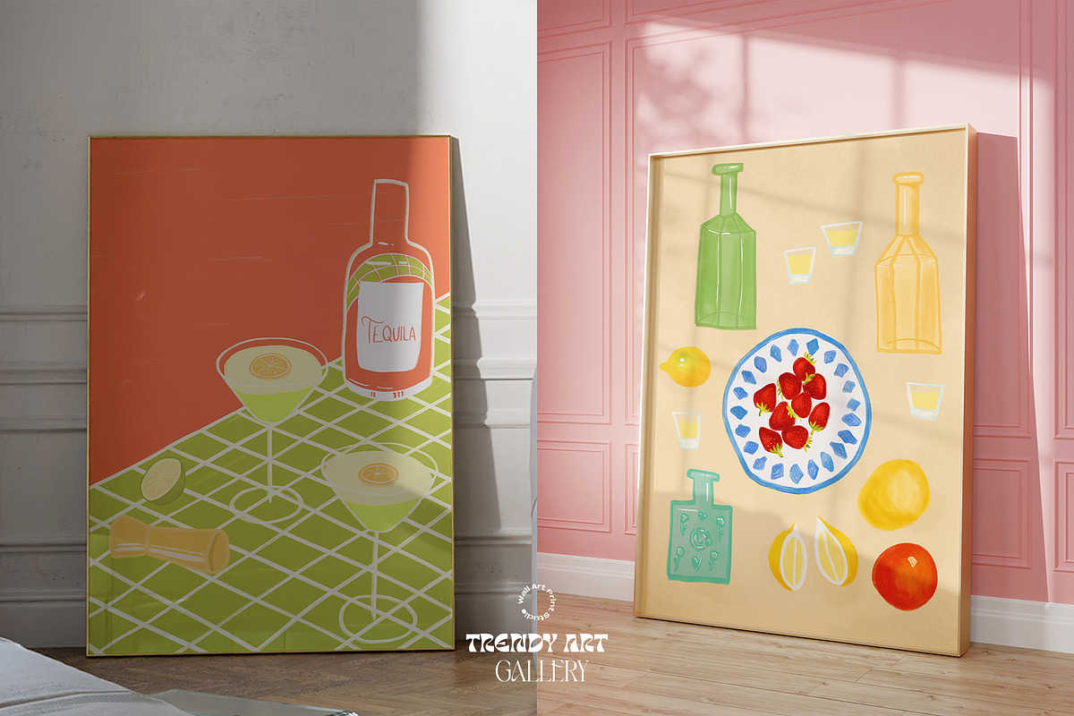 Trendy Art Bundle 2, a Graphic by Wall Art Print Studio (Photo 17 of 37)