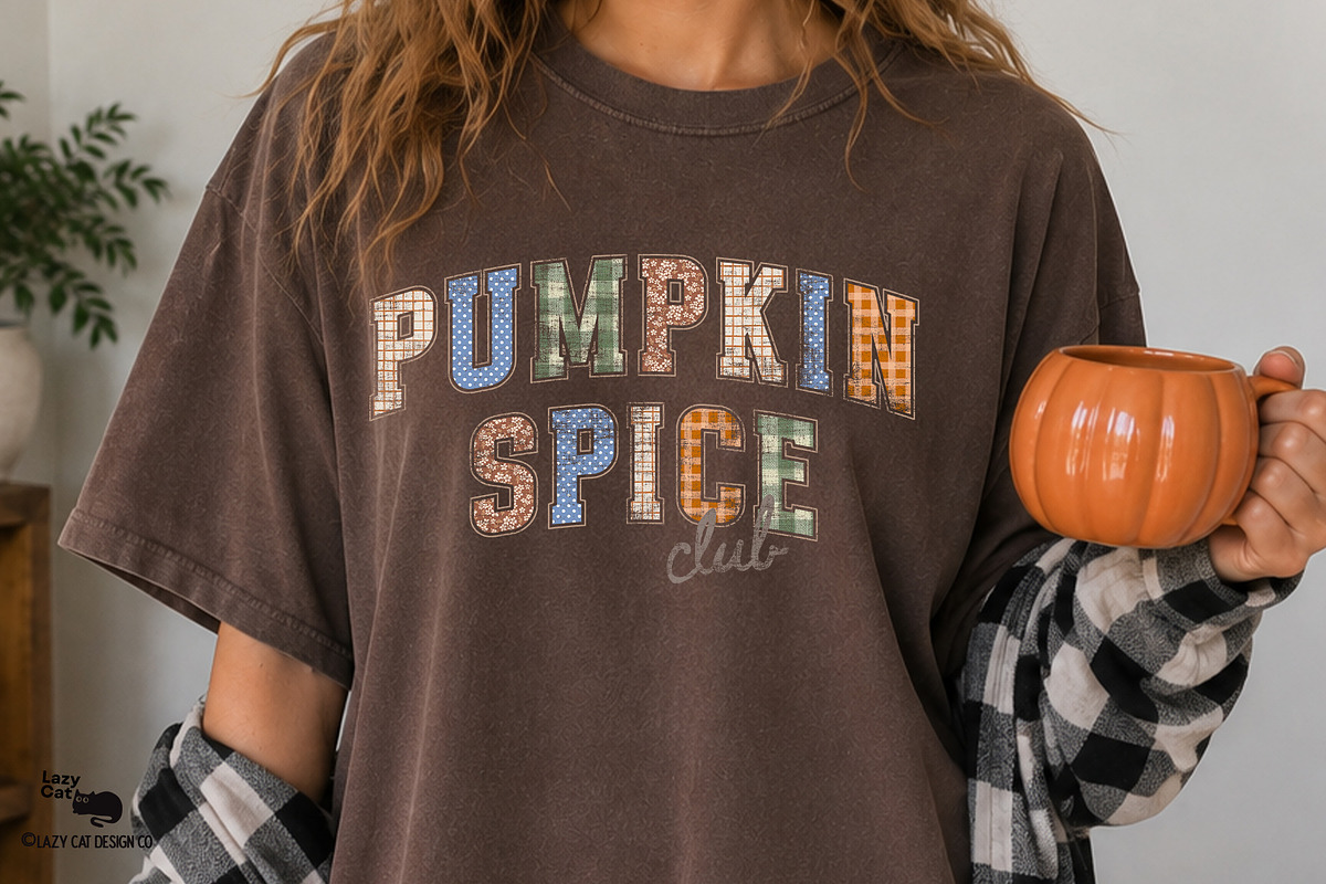 Cozy Fall Varsity Pack, an Object Graphic by Lazy Cat (Photo 4 of 6)