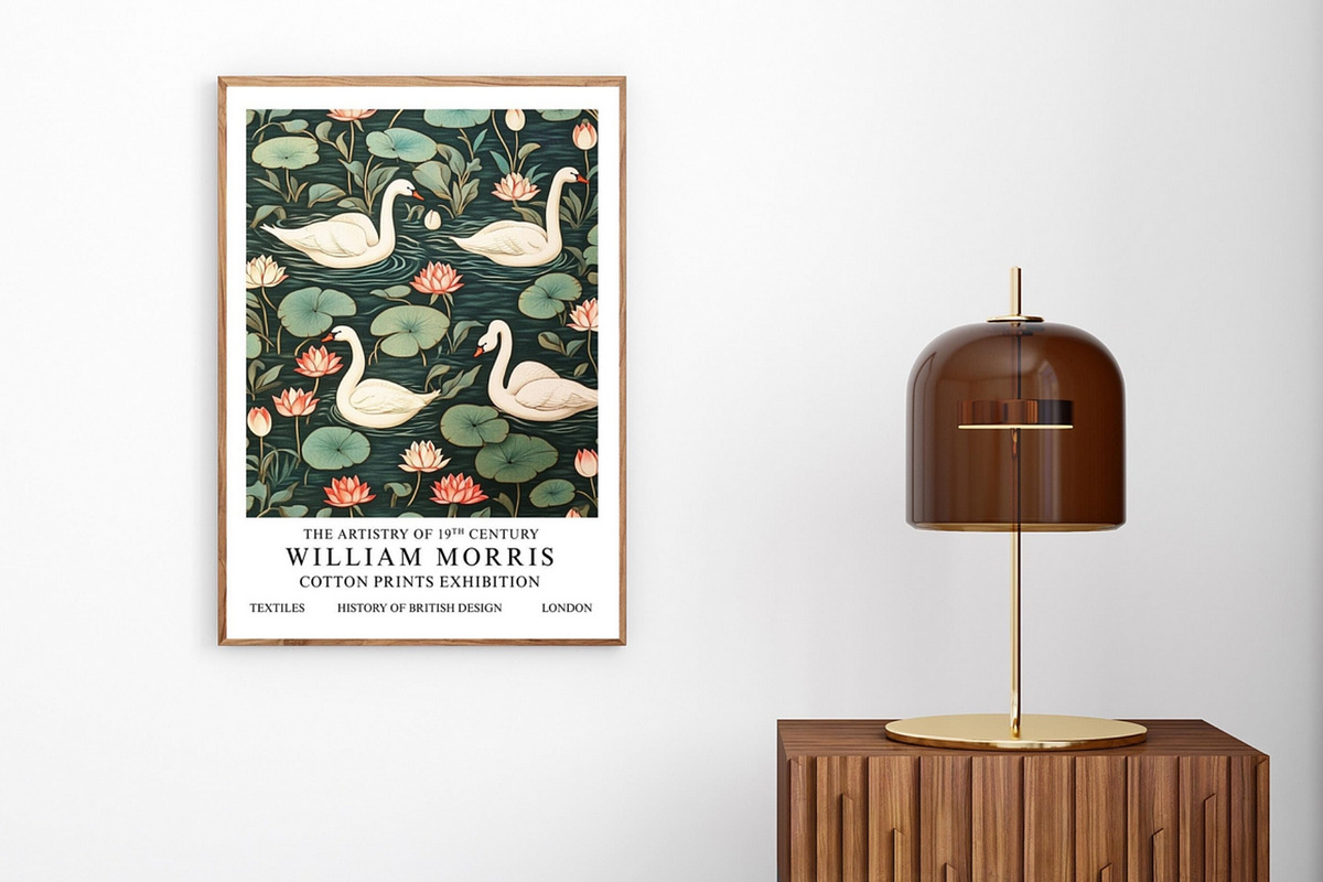 William Morris Wall Art Collection, a Decorative Illustration by PrintablesByFranklyn (Photo 4 of 10)