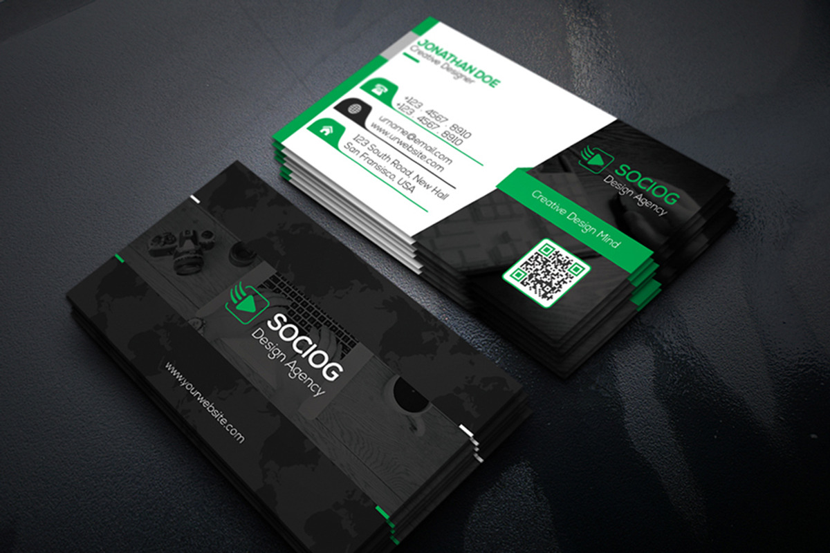 Elegant Creative Business Card - 28, a Business Card Template by Shapnochura Design Studio (Photo 3 of 4)