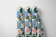 Blue Hydrangea Floral Seamless, a Pattern Graphic by Pati Charm Studio (Thumbnail 6 of 6)