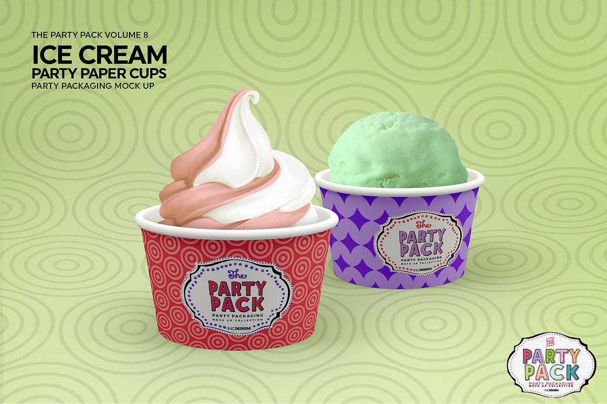 Vol.8 Party Packaging Mockups, a Cups & Container Mockup by INCDesign (Photo 14 of 19)